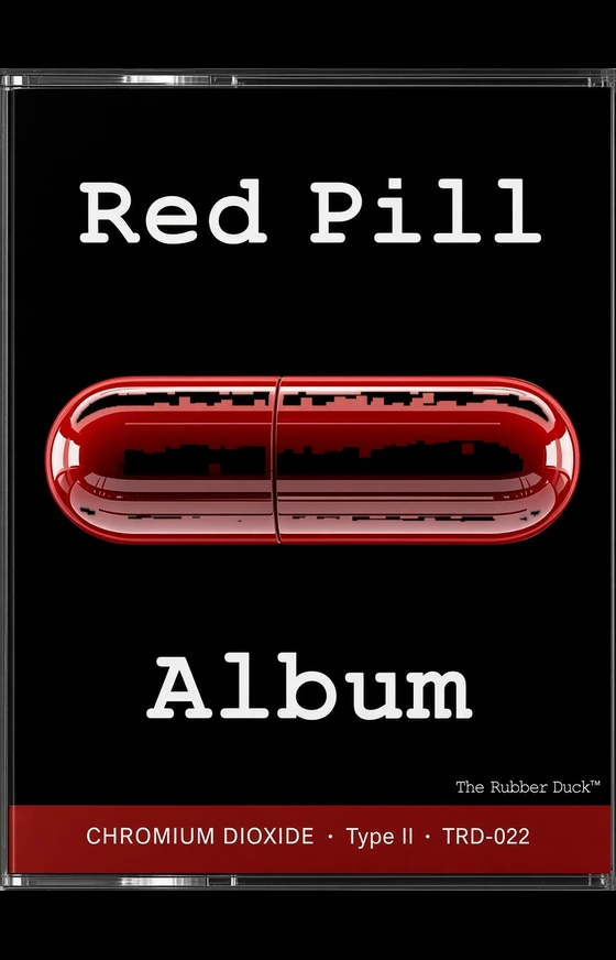 Cassette face for the Red Pill Album, TRD-022